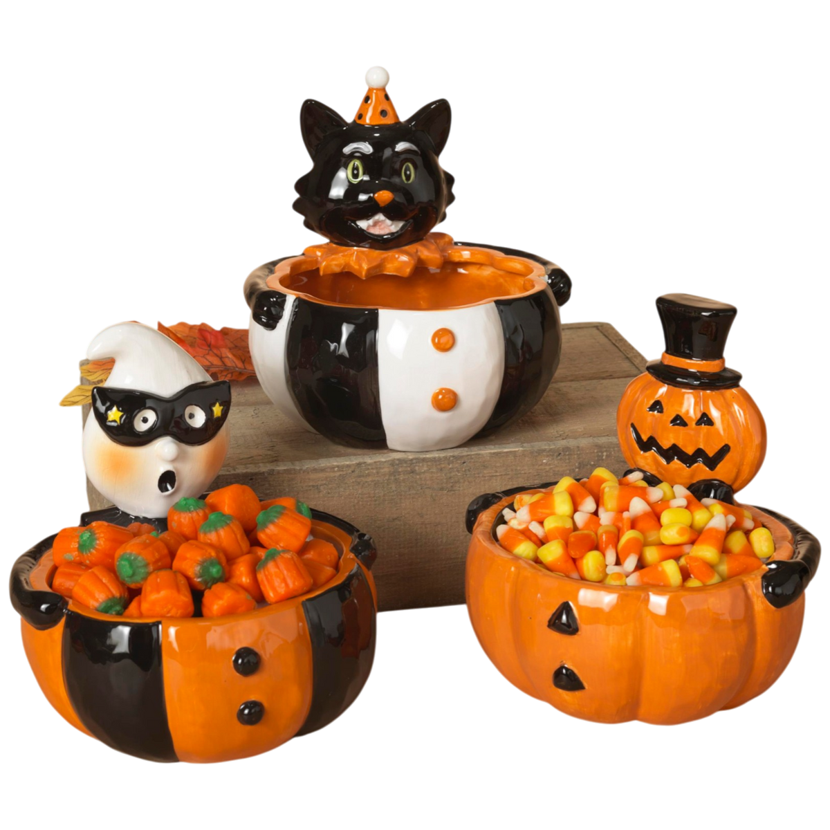 Halloween Ceramic Candy Dish