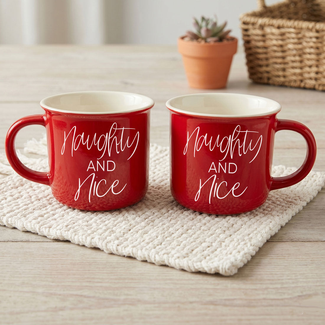 Naughty & Nice Mug